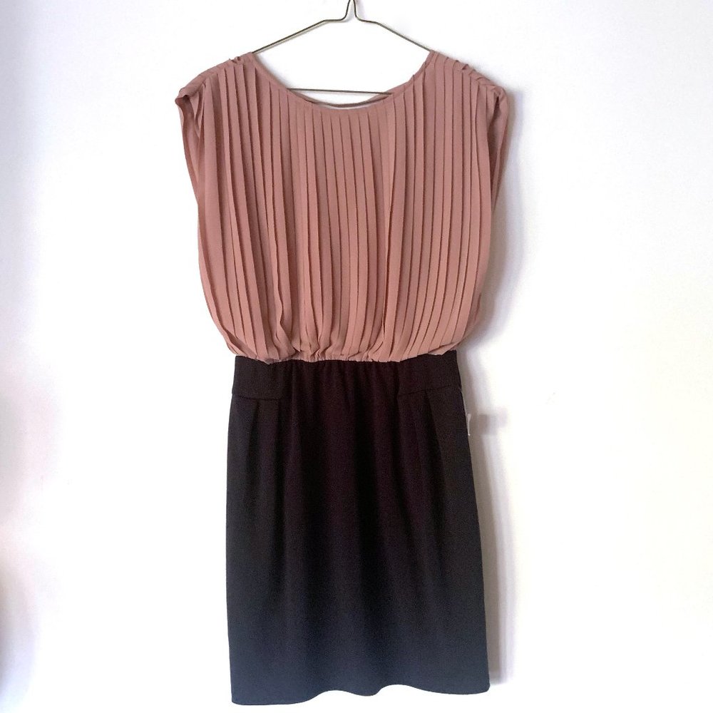 Blush Pink/Navy Cocktail dress